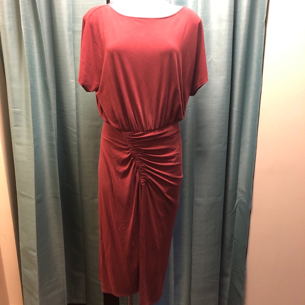 Moulinette Sœurs | Anthropologie | Ruched dress